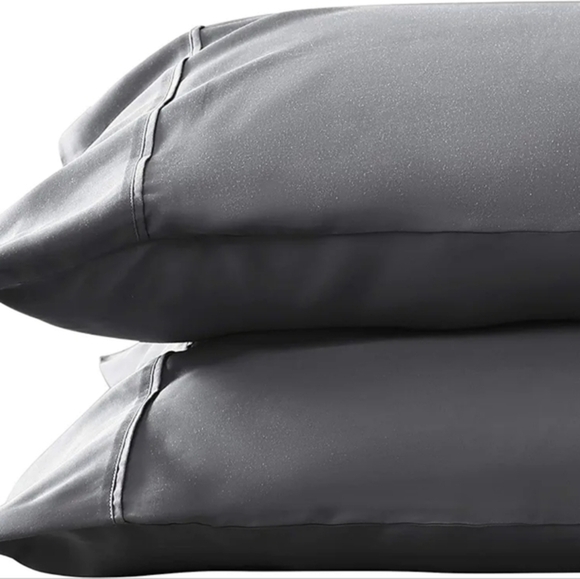 100% Egyptian Cotton 2 Pack Pillowcases Standard/Queen - Picture 11 of 11